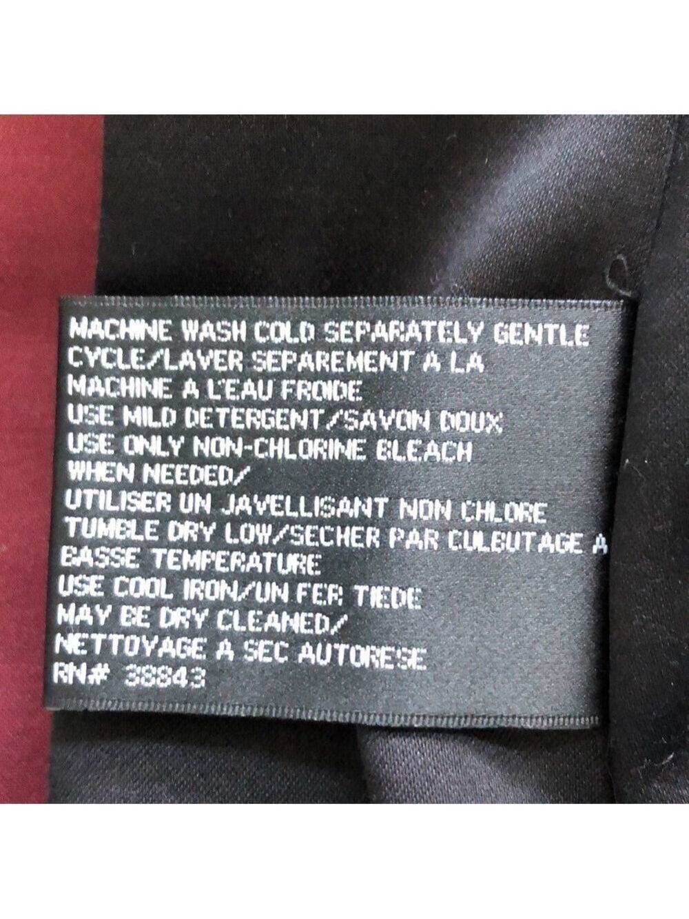 DKNY Double Breasted Belted Trench Coat Black Size XS - Picture 7 of 16